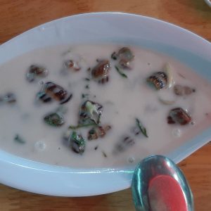 Ốc len xào dừa – món ăn chơi hấp dẫn